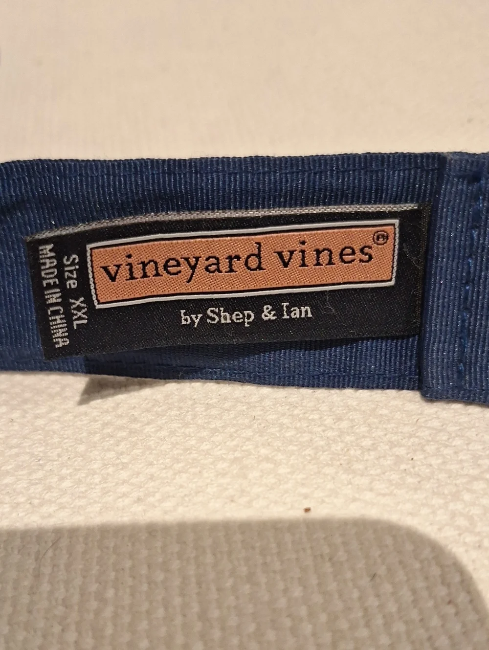 Vinyard Vines By Shep And Ian Canvas D-Ring Belt Horseshoe Equestrian Pattern